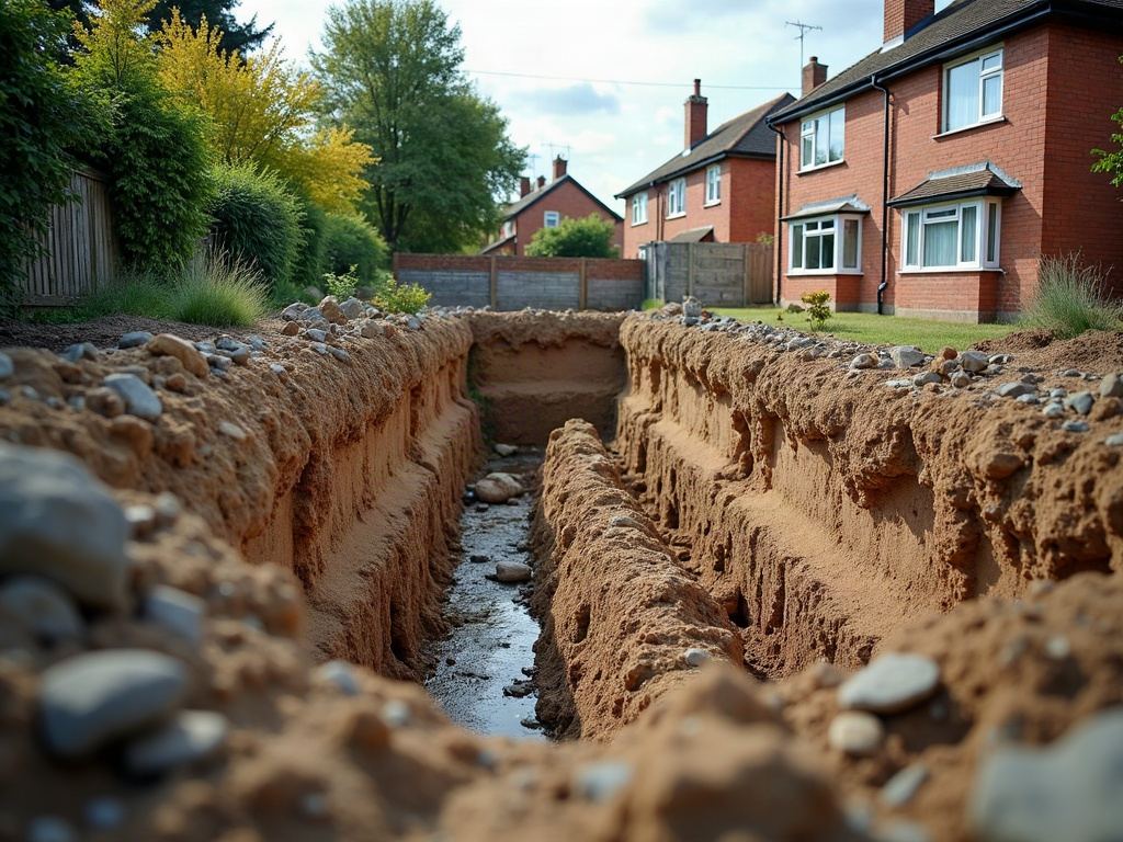 underpinning excavation with shuttering in place